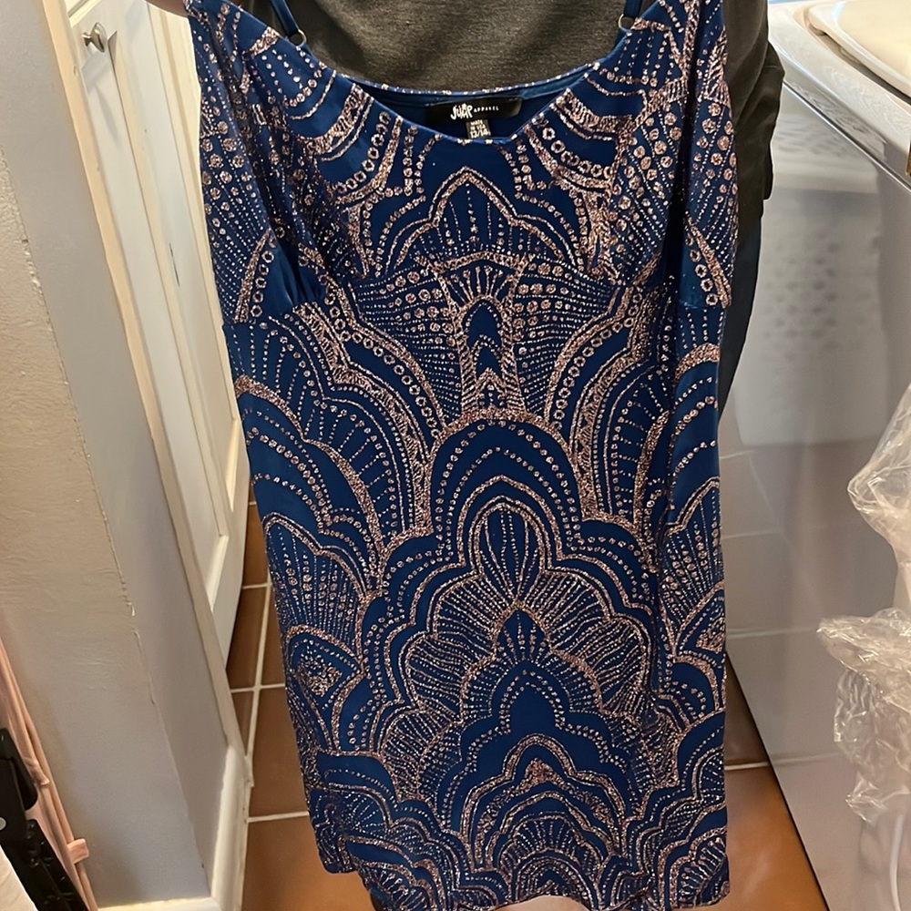 Short Blue Dress